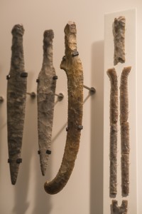 Fig.3: The Favrskov flint imitation of a curved sword (photo by Jacob Nyborg Andreassen).