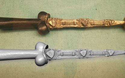 Arms and Armour in 3D (1): The Ballock Dagger